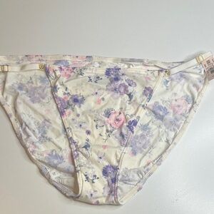 Victorias Secret floral bikini panties